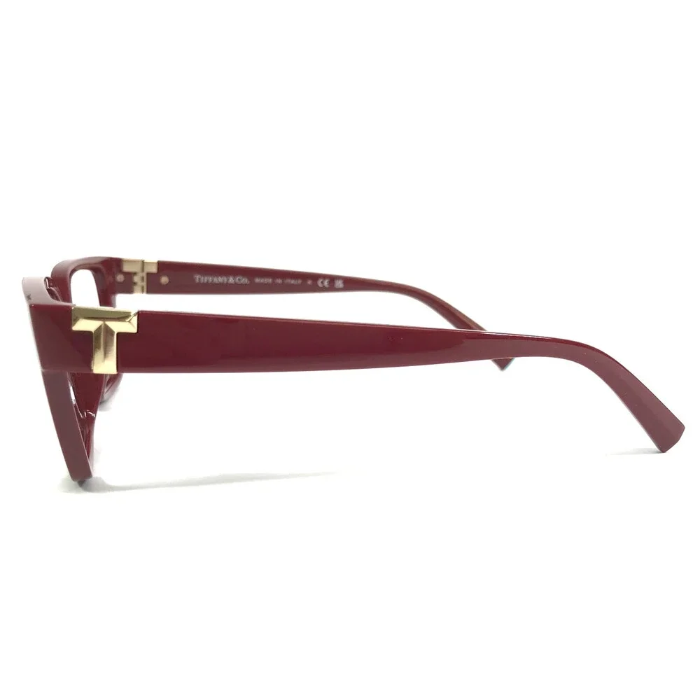 Tiffany & Co. Eyeglasses Frames TF2232-U 8366 Fired Brick Gold Logos 53-16-140